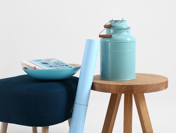 Nordic Design Přírodní masivní odkládací stolek Tre Ø 40 cm