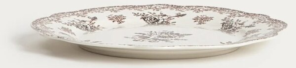 Porcelánová jídelní sada Hnědé květy – 12dílná, pro 4 osoby