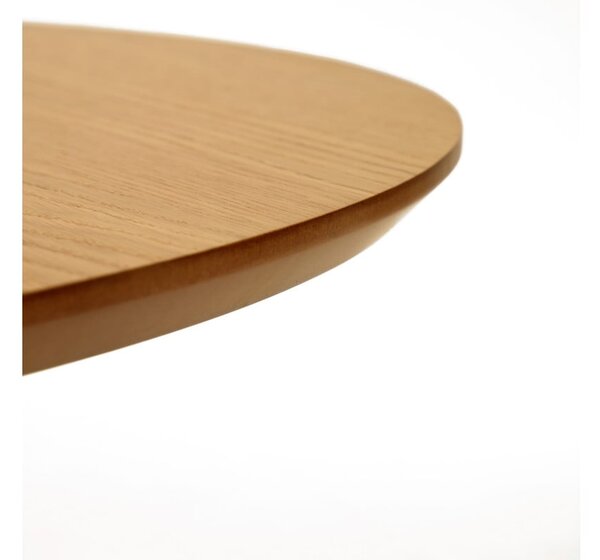 Rozkládací jídelní stůl v dekoru dubu v přírodní barvě 90x140 cm Oqui – Kave Home