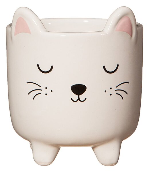 Kamenný květináč ø 7,5 cm Cat – Sass & Belle