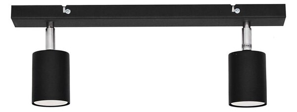 LED Bodové svítidlo TUNE 2xGU10/4,8W/230V černá