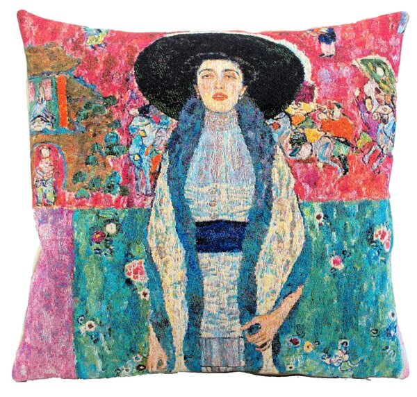 Gobelínový povlak na polštář Portrét Adele Bloch-Bauer, Gustav Klimt 45x45 cm