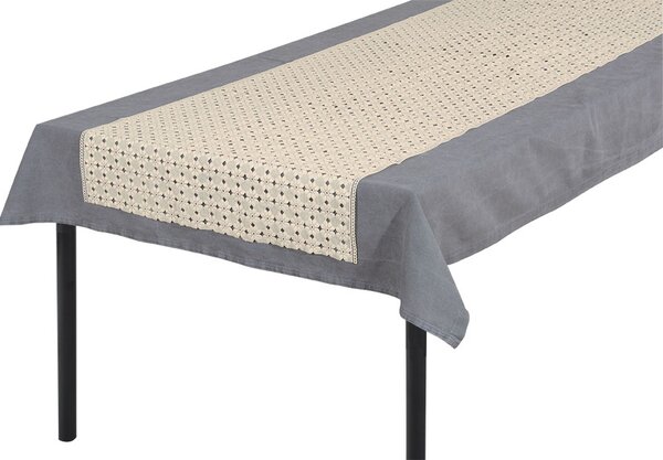 Krajkový středový pás PVC MISTA 50x160 cm