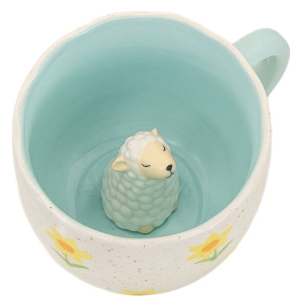Keramický hrnek s překvapením Ovečka
