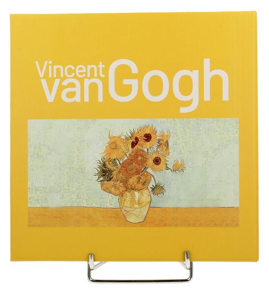 Porcelánový dezertní talíř Van Gogh Sunflowers, (fi) 19 cm, sada 2ks