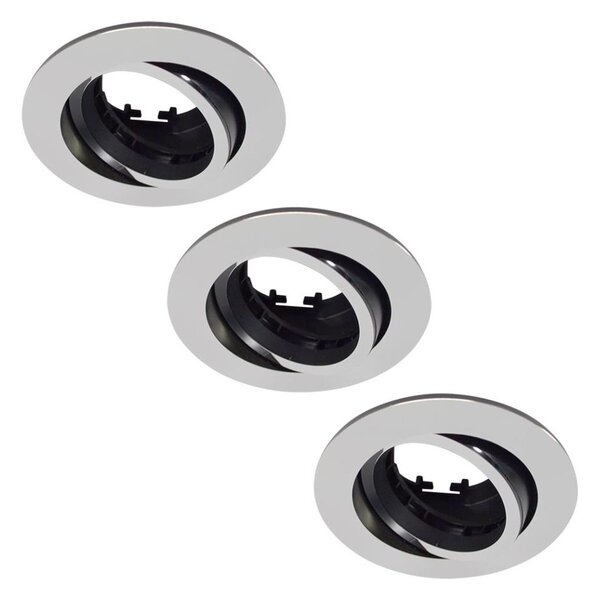 Philips 50393/17/PN - SADA 3x Podhledové svítidlo DONEGAL 1xGU10/5,5W/230V