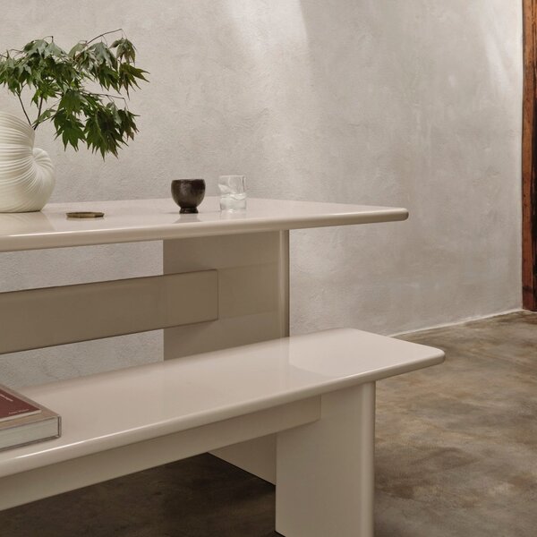 FERM LIVING Váza Shell Vase, Off-white