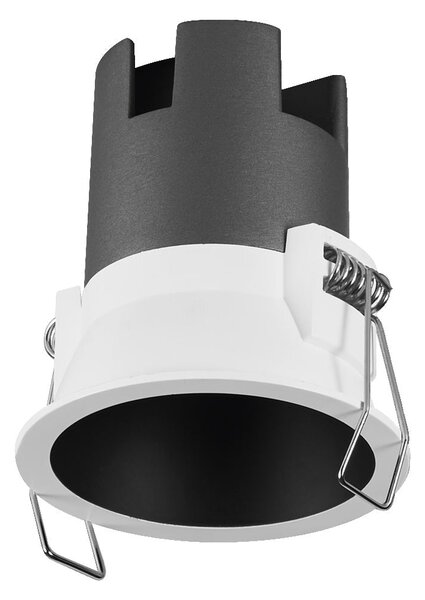 Černé LED podhledové svítidlo 5 W SPOT 70mm, studená bílá