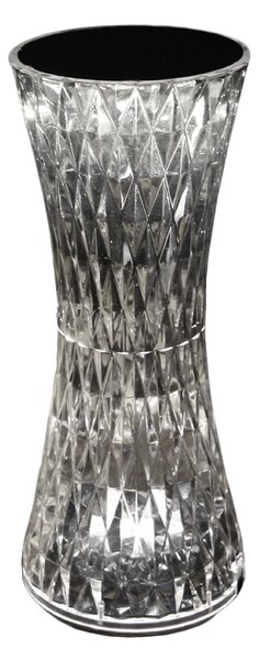 Stolní lampa Tower, 1x transparentní PVC stínítko, RGB