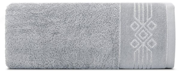 BAVLNĚNÝ RUČNÍK KAMELA 50X90 CM STŘÍBRNÁ