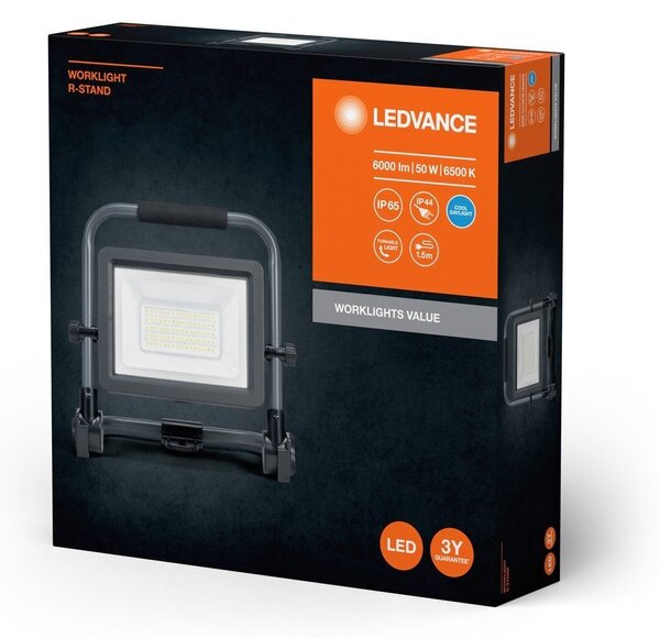 LED pracovní světlo IP65 R-STAND 50 W, studená denní bílá
