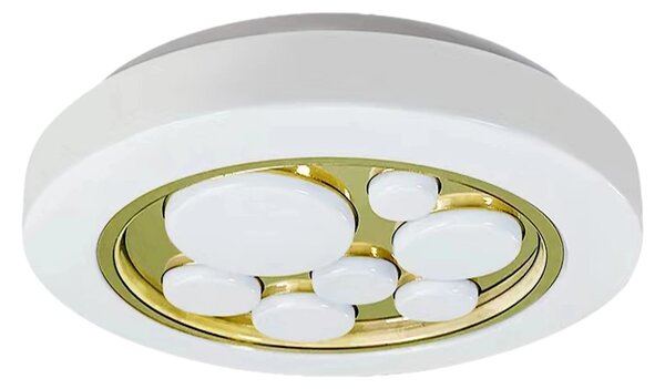 Stropní LED svítidlo Bubbles, 1x LED 30w, 3000-6000k, w/g, s ovladačem
