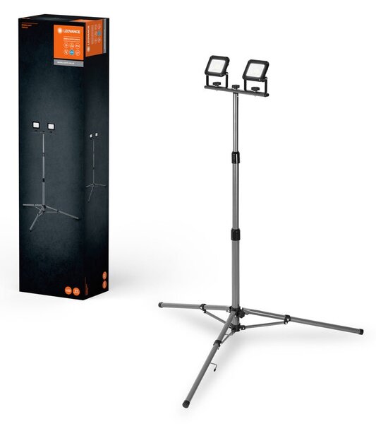 LED pracovní svítidlo IP54 TRIPOD 2x 10W, studená bílá