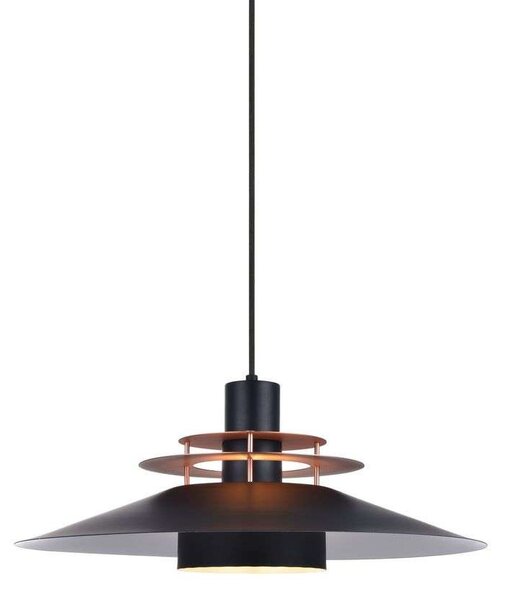 Halo Design - Rivoli Závěsné Světlo Ø50 Black/Copper - Lampemesteren