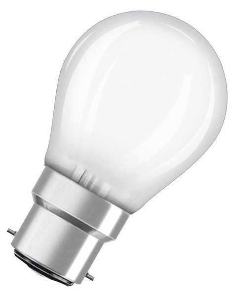 Matná LED žárovka B22d SUPERSTAR 5.5 W, teplá bílá