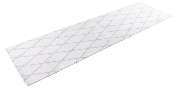 KOBEREC, 80/250 cm krémová, bílá Kayoom - Online Only koberce & rohožky, Online Only