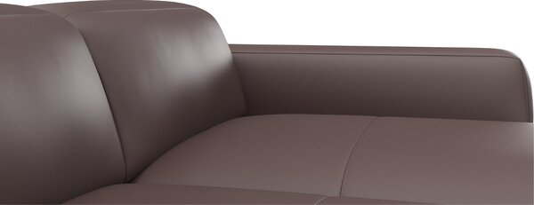 -25 % Dny MOMENTI– Flexlux Kožená rohová pohovka VOLUZZI 266 cm, pravá