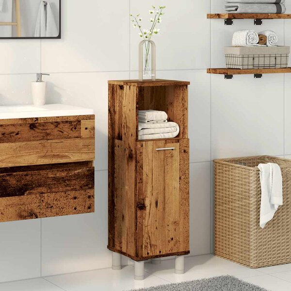 Koupelnová skříňka old wood 30 x 30 x 95 cm dřevotříska