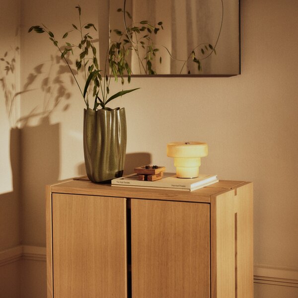 FERM LIVING Skříňka Parcel, Low, Natural Oak