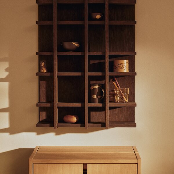 FERM LIVING Skříňka Parcel, Low, Natural Oak