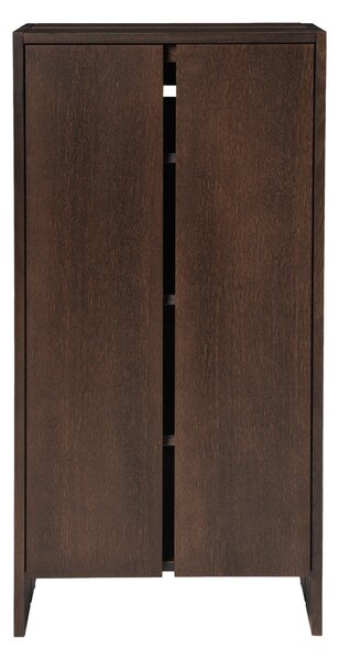 FERM LIVING Skříňka Parcel, Tall, Dark Stained Oak