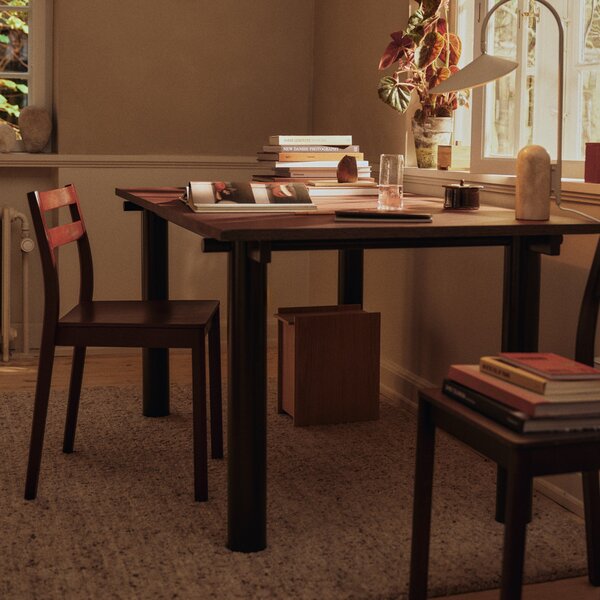 FERM LIVING Jídelní židle Boda, Dark Stained Beech