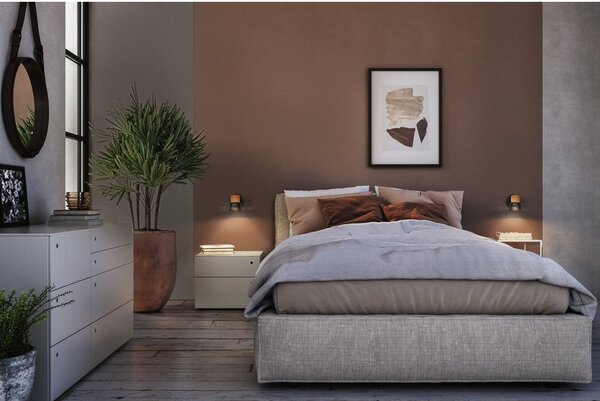 Korkové LED nástěnné svítidlo GU10 3,4 W DECOR, teplá bílá