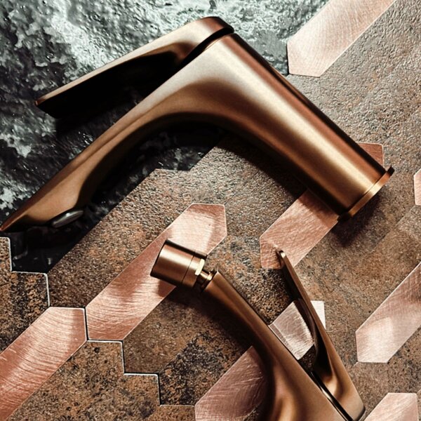 Koupelnová baterie Rea AVALON Copper Brush