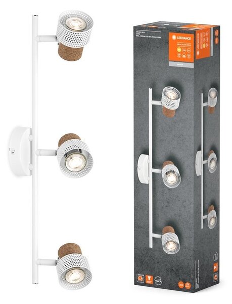 Korkové LED stropní svítidlo GU10 10,2 W CORK, teplá bílá