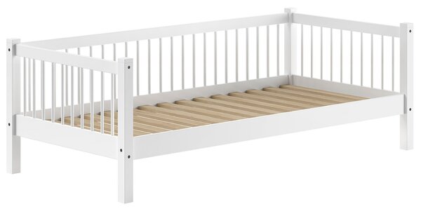 Vipack Bílá postel Forrest 90 x 200 cm