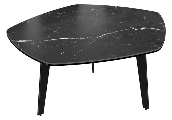 Konferenční stolek MANTA v. 43 cm dekor mramor Marquina