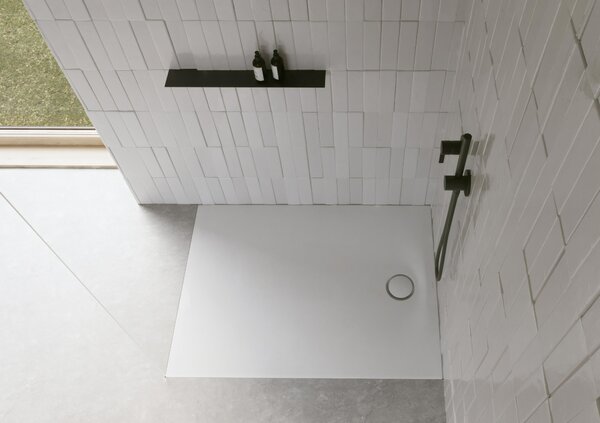 Obdélníková sprchová vanička BetteUltra Space, 1200x900x25 mm, 4027-000AS