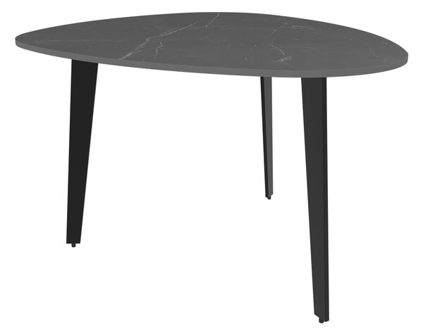 Konferenční stolek GALET v. 50 cm, dekor mramor Marquina