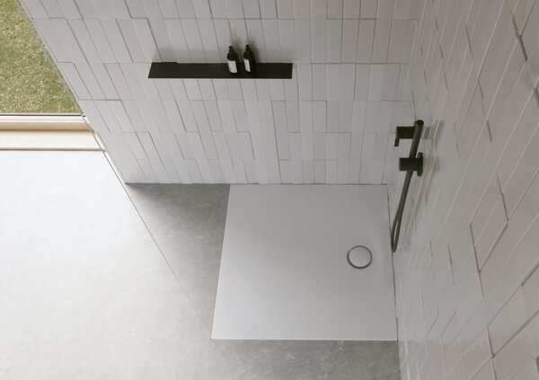 Obdélníková sprchová vanička BetteUltra Space, 900x900x15mm, 4011-000AS