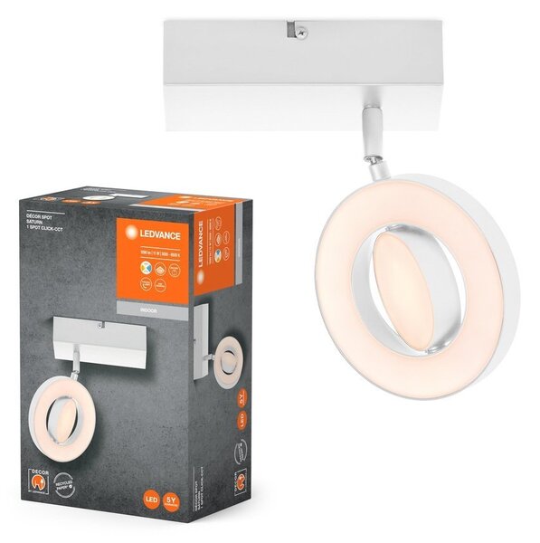 LED nástěnné svítidlo 11 W SPOT SATURN, laditelná bílá
