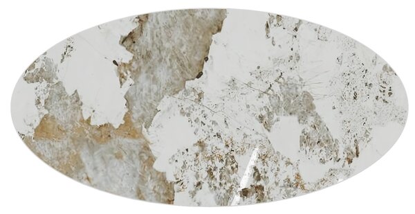 Konferenční stolek GOLIATH v. 38 cm dekor mramor Calcatta
