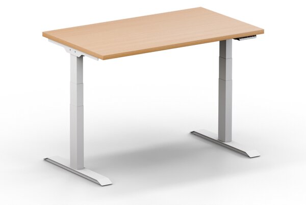 Elektricky výškově nastavitelný stůl - Délka: 120 cm, Hloubka: 70 cm - ELITE 1270 (ELITE 1270 - stůl)