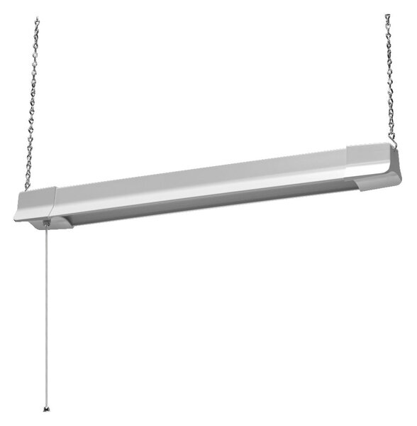 Bílé LED stropní svítidlo 0.6m 24 W LINE, studená bílá
