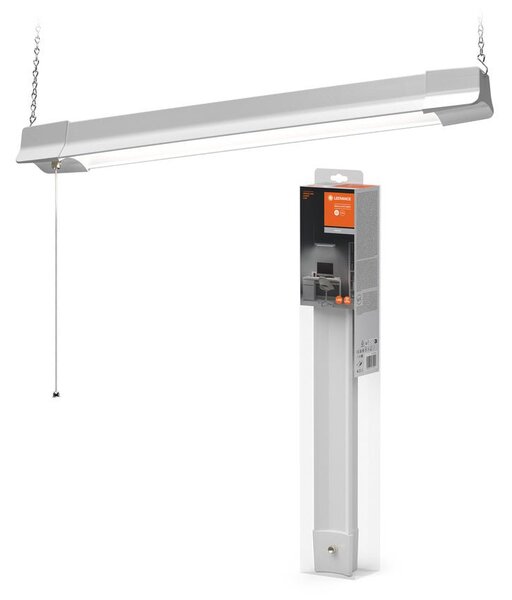 Bílé LED stropní svítidlo 0.6m 24 W LINE, studená bílá
