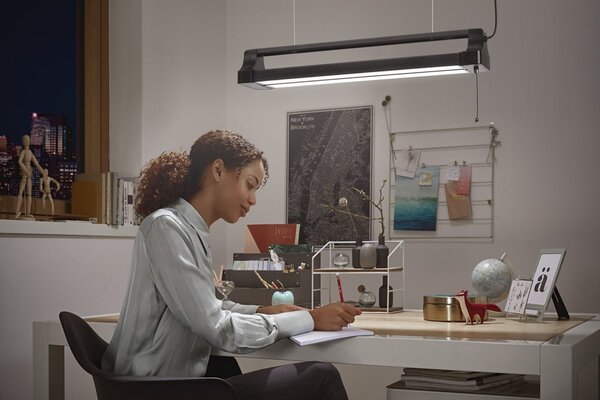 LED stropní svítidlo do pracovny 0.6m 24 W LINE, studená bílá