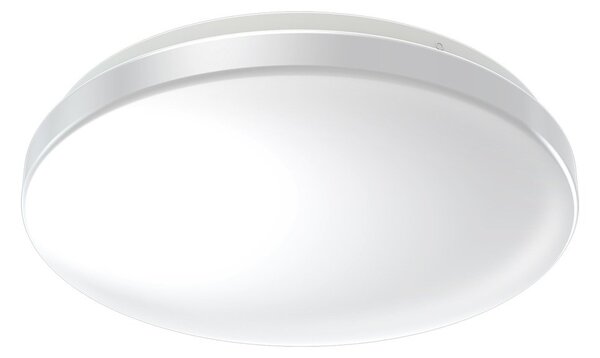 Koupelnové LED světlo + senzor ROUND 32,5 cm, teplá bílá
