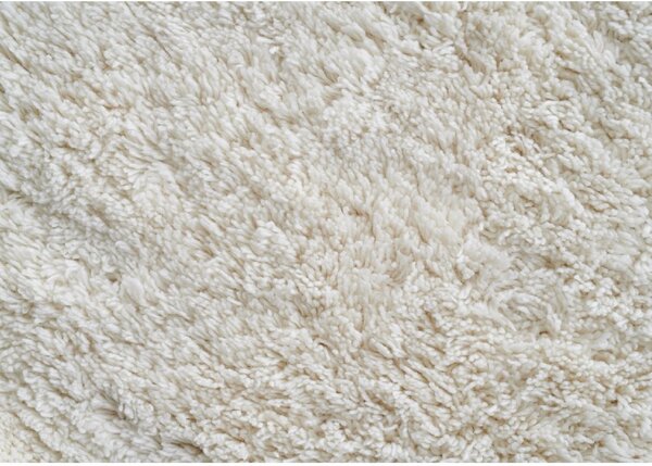 Linie Design Vlněný koberec Vantaa White, huňatý Barva: White (bílá), Rozměr: 140x200 cm