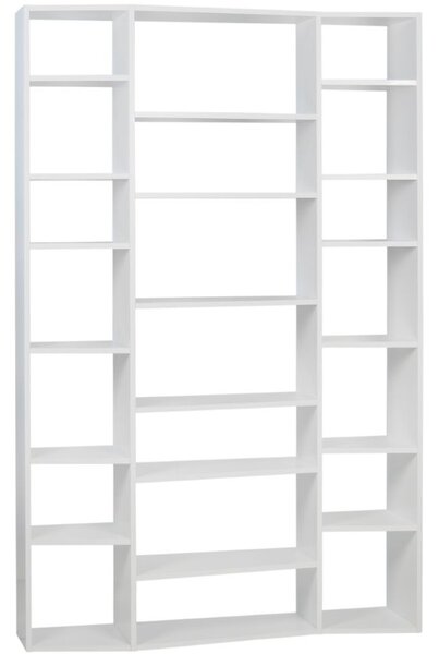 Matně bílá knihovna TEMAHOME Valsa 144 x 34 cm