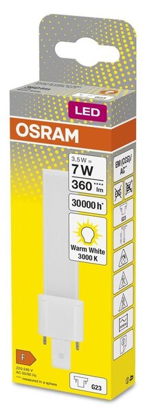 LED žárovka G23 3,5W DELUXE, teplá bílá