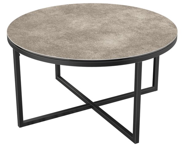 Konferenční stolek TALIA LAQUE v. 40 cm dekor mramor Argile