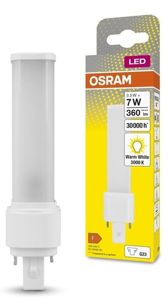 LED žárovka G23 3,5W DELUXE, teplá bílá