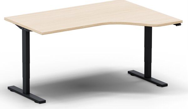 Elektricky výškově nastavitelný stůl - Délka: 160 cm, Hloubka: 120 cm - LEGEND 16120 L/P (LEGEND 16120 L/P - stůl)