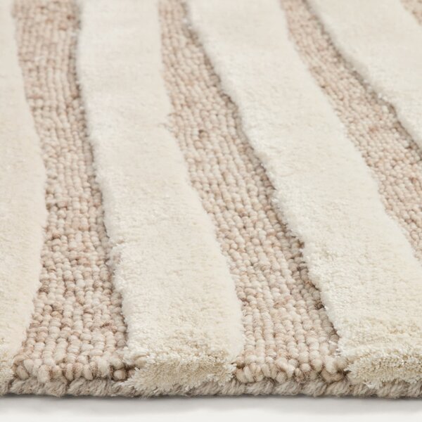 Kave Home Béžový koberec Colire 200 x 160 cm