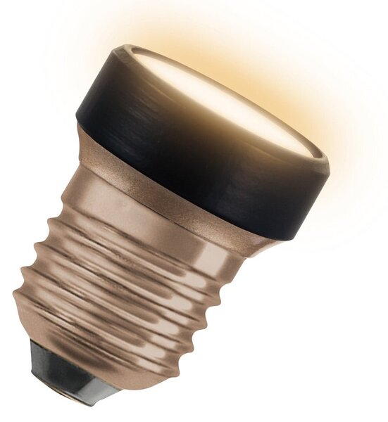 Plochá LED žárovka 3.5W E27 STAR, teplá bílá