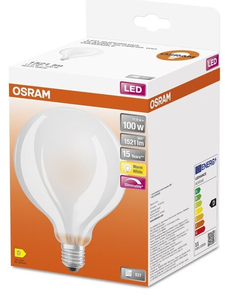 Stmívatelná LED žárovka E27 12 W SUPERSTAR, teplá bílá